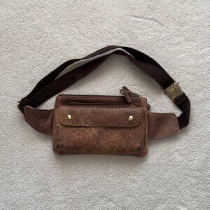 Brown Hands Free Humans Purse